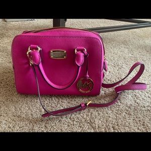 MK hot pink crossbody purse!